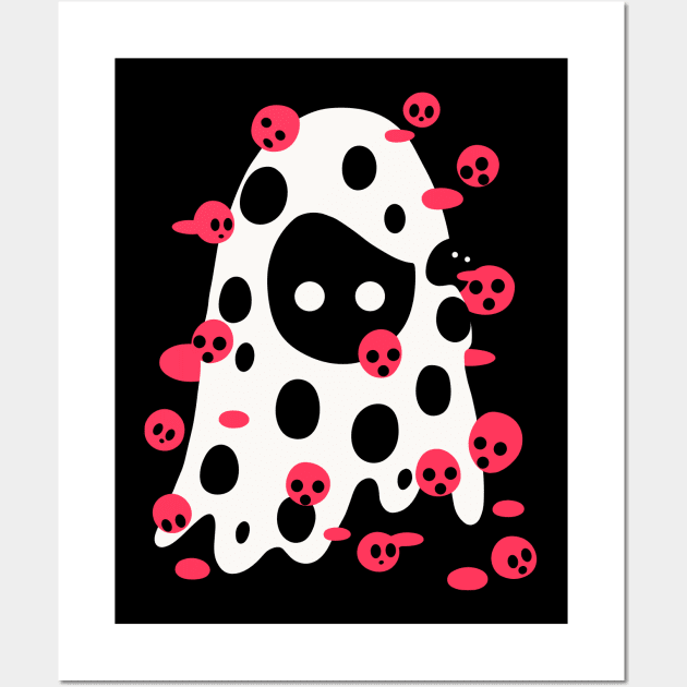 Spotty Specter Surprise Wall Art by KIVI